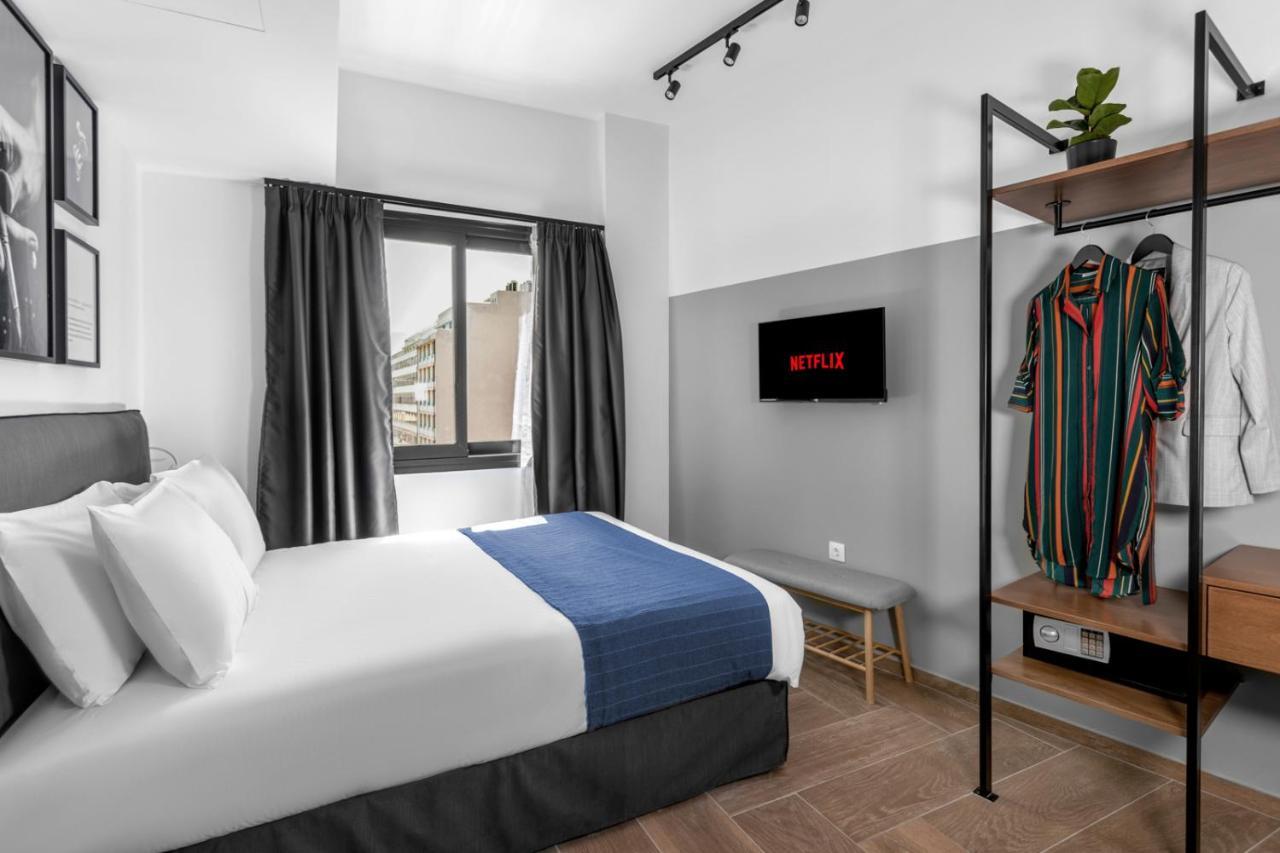 Two-Bedroom Suite with Terrace and Acropolis View