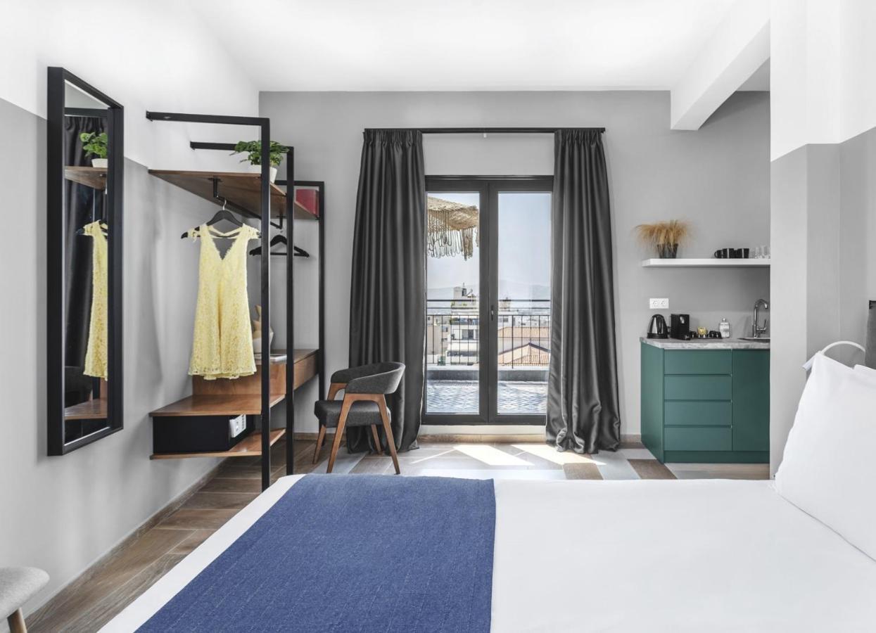 Deluxe Double Room with Terrace and Acropolis View